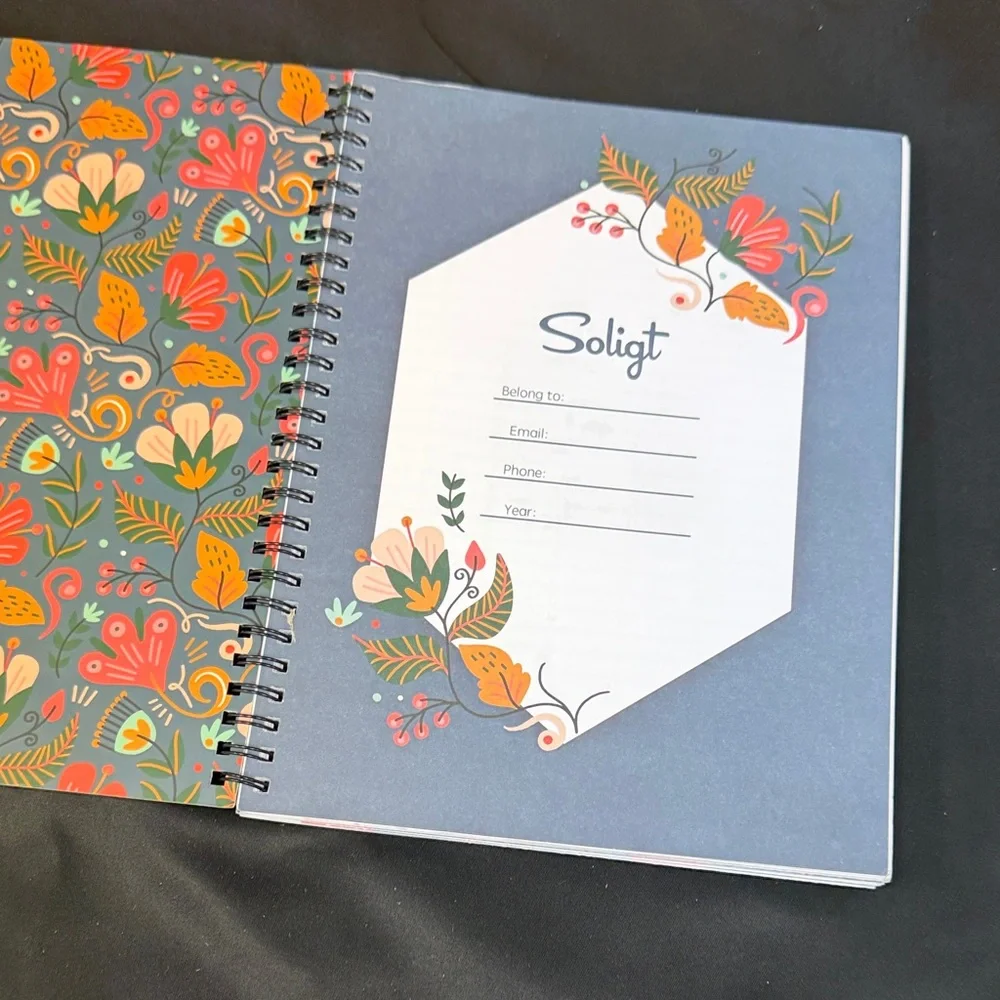 Budget Planner - Colorful Floral Design